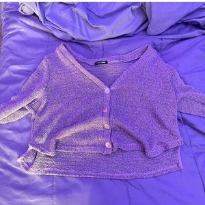 small cropped sweater